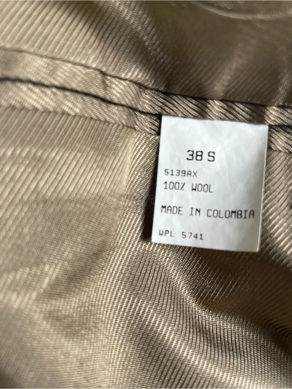 Oscar de la Renta Double-Breasted Houndstooth Blazer in Tan and Black